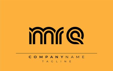 MRE Yaratıcı Eşsiz Modern Harf Logosu Tasarımı. Benzersiz bir harf dizaynına sahip stilize logo, soyut minimalist estetik ve modern cazibe sunar.