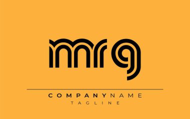 MRG Yaratıcı Eşsiz Modern Harf Logosu Tasarımı. Benzersiz bir harf dizaynına sahip stilize logo, soyut minimalist estetik ve modern cazibe sunar.