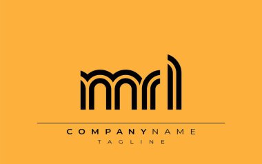MRL Yaratıcı Eşsiz Modern Harf Logosu Tasarımı. Benzersiz bir harf dizaynına sahip stilize logo, soyut minimalist estetik ve modern cazibe sunar.
