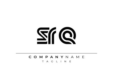 SRE Yaratıcı Eşsiz Modern Harf Logosu Tasarımı. Benzersiz bir harf dizaynına sahip stilize logo, soyut minimalist estetik ve modern cazibe sunar.