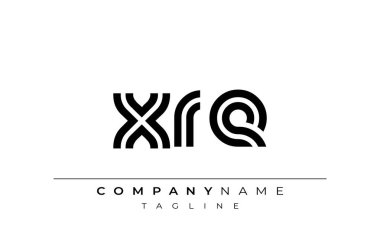 XRE Yaratıcı Eşsiz Modern Harf Logosu Tasarımı. Benzersiz bir harf dizaynına sahip stilize logo, soyut minimalist estetik ve modern cazibe sunar.