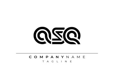 ASE Yaratıcı Eşsiz Modern Harf Logosu Tasarımı. Benzersiz bir harf dizaynına sahip stilize logo, soyut minimalist estetik ve modern cazibe sunar.