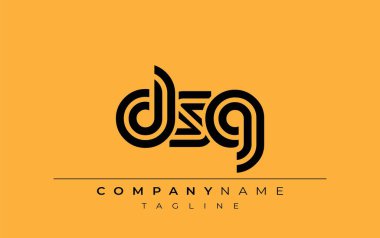 DSG Yaratıcı Eşsiz Modern Harf Logosu Tasarımı. Benzersiz bir harf dizaynına sahip stilize logo, soyut minimalist estetik ve modern cazibe sunar.