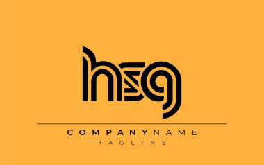 HRG Yaratıcı Eşsiz Modern Harf Logosu Tasarımı. Benzersiz bir harf dizaynına sahip stilize logo, soyut minimalist estetik ve modern cazibe sunar.