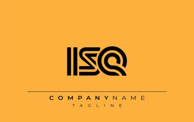 ISE Yaratıcı Eşsiz Modern Harf Logosu Tasarımı. Benzersiz bir harf dizaynına sahip stilize logo, soyut minimalist estetik ve modern cazibe sunar.