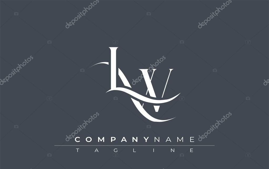 Initial LW Logo Design Vector. Elegant Monogram Logo Design with Decorative Elements and Typography