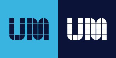 Fayans şekilli logo tasarımı. Ticari veya marka için uygun minimalist ve modern vektör illüstrasyon tasarımı