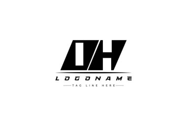 Yarışçı logosu. Yarış, araba ve motor sporları için yarış logosu tasarımı. Temiz ve Cesur Tipografi Biçimli Modern Minimalist Logo Tasarımı