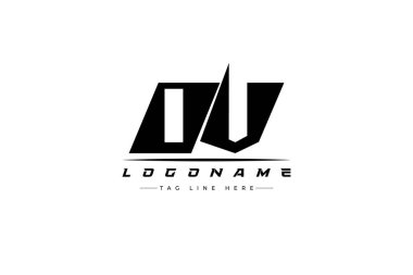 OV yarış logosu. Yarış, araba ve motor sporları için yarış logosu tasarımı. Temiz ve Cesur Tipografi Biçimli Modern Minimalist Logo Tasarımı