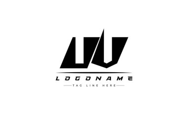 UV yarışçısı logosu. Yarış, araba ve motor sporları için yarış logosu tasarımı. Temiz ve Cesur Tipografi Biçimli Modern Minimalist Logo Tasarımı