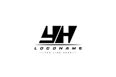 Yarışçı logosu. Yarış, araba ve motor sporları için yarış logosu tasarımı. Temiz ve Cesur Tipografi Biçimli Modern Minimalist Logo Tasarımı