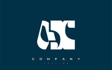 AX Soyut Geometrik Logo Tasarımı. Basit tipografi elementleriyle modern ve zarif logo tasarımı, markalaşma mükemmelliği.