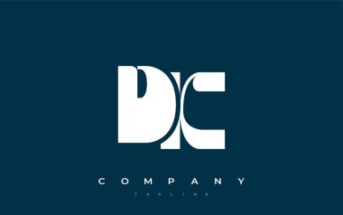 DK Soyut Geometrik Logo Tasarımı. Basit tipografi elementleriyle modern ve zarif logo tasarımı, markalaşma mükemmelliği.