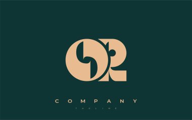 Ya da soyut Geometrik Logo Tasarımı. Basit tipografi elementleriyle modern ve zarif logo tasarımı, markalaşma mükemmelliği.