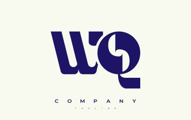 WQ Soyut GeometrWR Soyut Geometrik Logo Tasarımı. Basit tipografi elementleriyle modern ve zarif logo tasarımı, markalaşma mükemmelliği. Logo Tasarımı. Basit tipografi elemanlarıyla modern ve zarif logo tasarımı, b vitrini sergileniyor