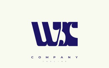 WX Soyut Geometrik Logo Tasarımı. Basit tipografi elementleriyle modern ve zarif logo tasarımı, markalaşma mükemmelliği.