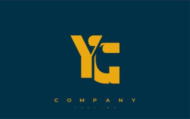YG Soyut Geometrik Logo Tasarımı. Basit tipografi elementleriyle modern ve zarif logo tasarımı, markalaşma mükemmelliği.