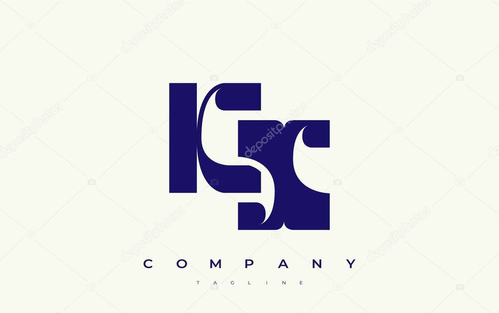 KX Abstract Geometric Logo Design. Modern and elegant logo design with simplistic typography elements, showcasing branding excellence.