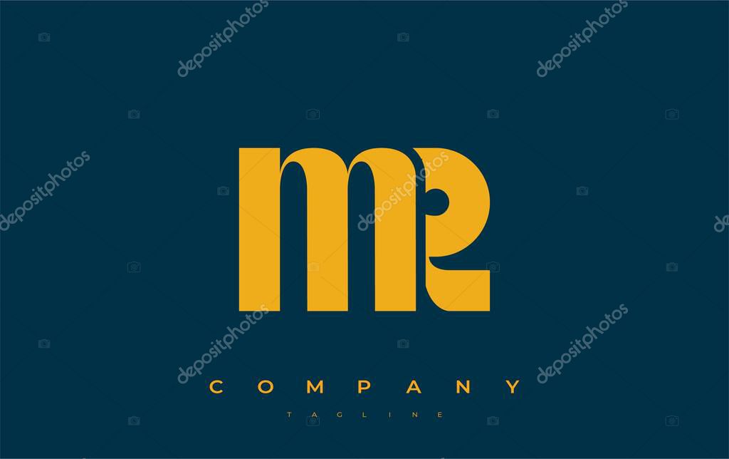 MR Abstract Geometric Logo Design. Modern and elegant logo design with simplistic typography elements, showcasing branding excellence.