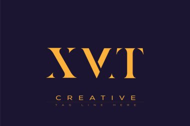 XMT soyut harf logosu tasarımı. Bu logo üç soyut harf tarafından tasarlanmıştır..