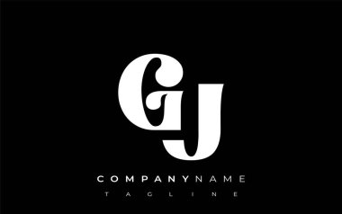 GU Yaratıcı Soyut Tipografi Logosu Tasarımı. Cesur tipografi ve yaratıcı şekilleri birleştiren zarif logo, markalaşma ve kimlik çözümleri için ideal.