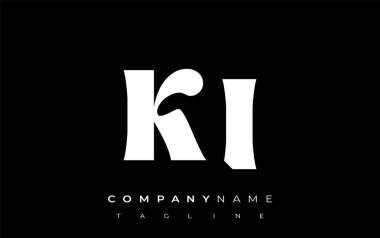 KI Yaratıcı Soyut Tipografi Logosu Tasarımı. Cesur tipografi ve yaratıcı şekilleri birleştiren zarif logo, markalaşma ve kimlik çözümleri için ideal.