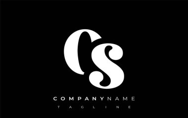 OS Yaratıcı Soyut Tipografi Logosu Tasarımı. Cesur tipografi ve yaratıcı şekilleri birleştiren zarif logo, markalaşma ve kimlik çözümleri için ideal.