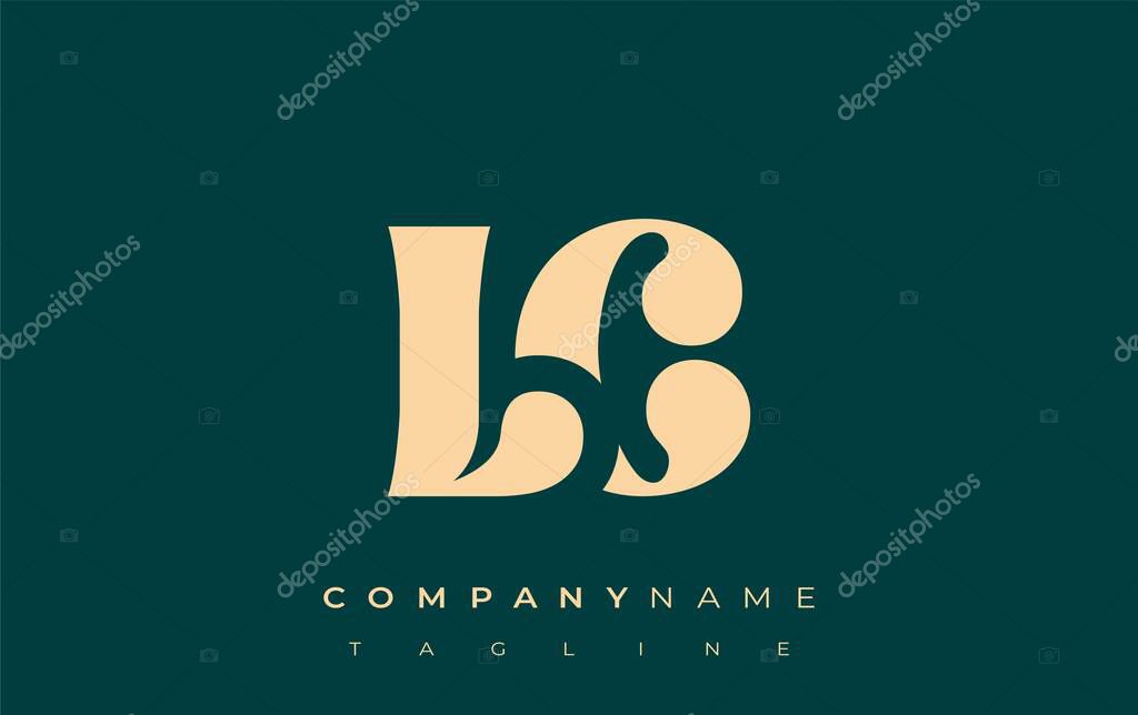 LC Creative Abstract Typography Logo Design. Elegant logo combining bold typography and creative shapes, ideal for branding and identity solutions.
