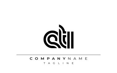 ETI Yaratıcı Eşsiz Modern Harf Logosu Tasarımı. Benzersiz bir harf dizaynına sahip stilize logo, soyut minimalist estetik ve modern cazibe sunar.