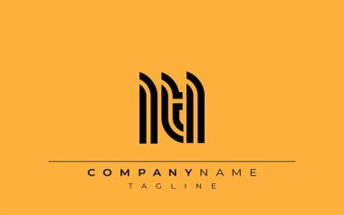 LTL Yaratıcı Eşsiz Modern Harf Logosu Tasarımı. Benzersiz bir harf dizaynına sahip stilize logo, soyut minimalist estetik ve modern cazibe sunar.