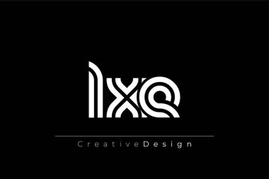 LXE Yaratıcı Eşsiz Modern Harf Logosu Tasarımı. Dekoratif Elementler ve Typography ile Zarif Monogram Logo Tasarımı