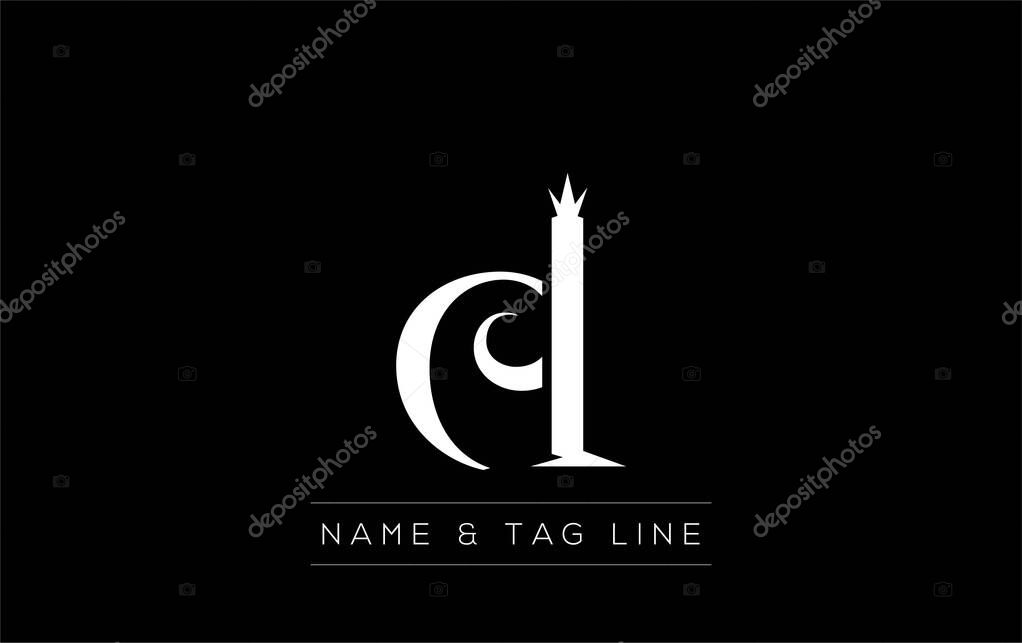 CL logo design. A sophisticated, minimalistic logo design featuring golden stylized typography, perfect for branding concepts emphasizing luxury, professionalism, and contemporary aesthetics.