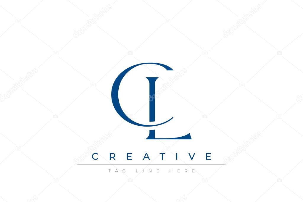 Blue stylized letters CL combined in a modern design on a clean white background, evoking professionalism and creativity. Ideal for branding, business identity, and corporate representation concepts.