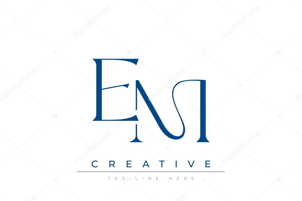 Blue stylized letters EM combined in a modern design on a clean white background, evoking professionalism and creativity. Ideal for branding, business identity, and corporate representation concepts.