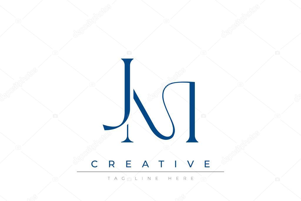 Blue stylized letters JM combined in a modern design on a clean white background, evoking professionalism and creativity. Ideal for branding, business identity, and corporate representation concepts.