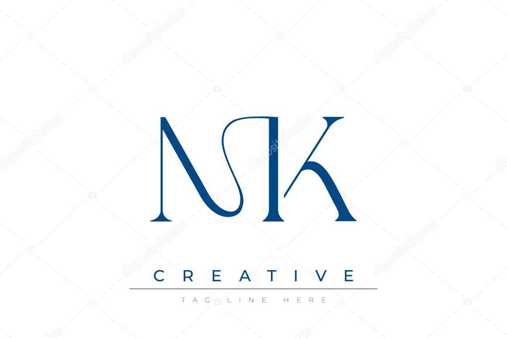 Blue stylized letters MK combined in a modern design on a clean white background, evoking professionalism and creativity. Ideal for branding, business identity, and corporate representation concepts.