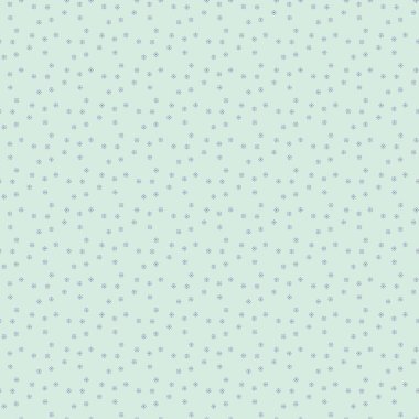 Tekstil duvar kâğıdı ve ince ve narin estetik ile çeşitli tasarım uygulamaları için ideal açık yeşil arkaplan üzerinde küçük stilize çiçekleri içeren her yerde yinelenen bir kalıp.