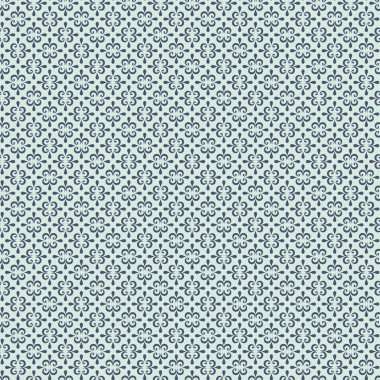 Bu pürüzsüz desen, açık mavi arkaplan ile tekstil tasarımı duvar kâğıdı arkaplanı ya da tasarımcı ve zanaatçılar için mükemmel bir klasik zarafet gerektiren herhangi bir yaratıcı proje için Fleur de lis süslemelerinin tekrarlanan bir tasarımını içerir. 