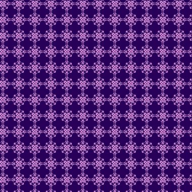 Moda, Duvar Kağıdı veya Tasarım Projeleri İçin Pembe Süslemeli Zarif Mor Şam Modeli