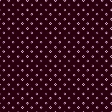 Elegant Burgundy Background With Soft Pink Floral Dots Pattern For Design Projects And Textures