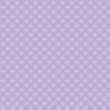 Delicate floral repeat pattern featuring light pink flower outlines on a lavender background perfect for textile design stationery and wallpaper projects adding a subtle elegant touch