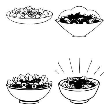 Satır & Doldurma biçimi vol-2 ile salata