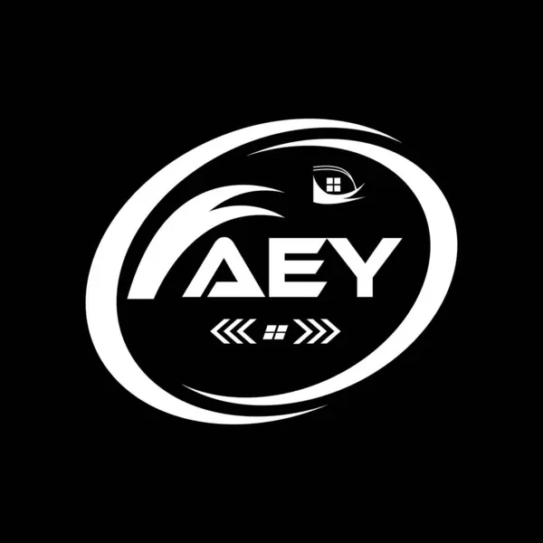 AEY Harf Logosu Tasarımı. AEY Basit ve modern monogram logosu. Soyut Alfabe Vektör Tasarımı.