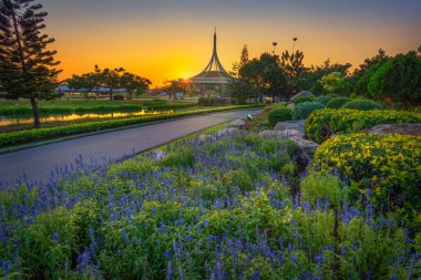 Suanluang Rama IX genel Park ve Botanik Bahçesi, Bangkok, Tayland en büyük