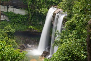 Huay Luang Waterfall, Phu chong Na Yoi National Park, Ubon Ratchathani, Thailand clipart