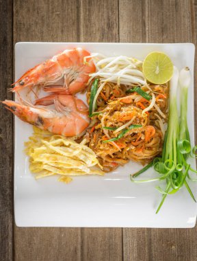 Karides Pad Tay dili, Tay gıda