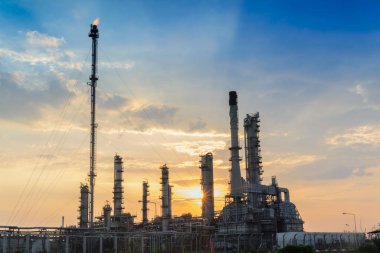 sunrise, petrol rafinerisi