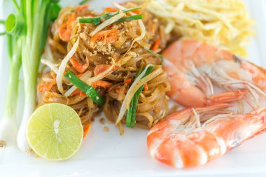 Karides Pad Tay dili, Tay gıda