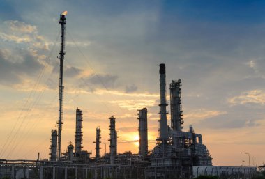 sunrise, petrol rafinerisi