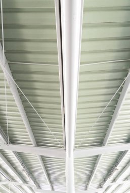 beyaz ışık metal doku yüzey oluklu veya Galvaniz çelik arka plan